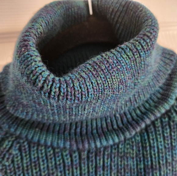 Men's 90% Wool 10% Nylon Triton Turtleneck Pullover Size Large Made in Poland 🇵 - Picture 4 of 10